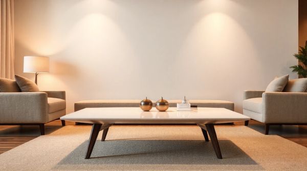 Sélection des meilleures tables basses blanches pour votre déco